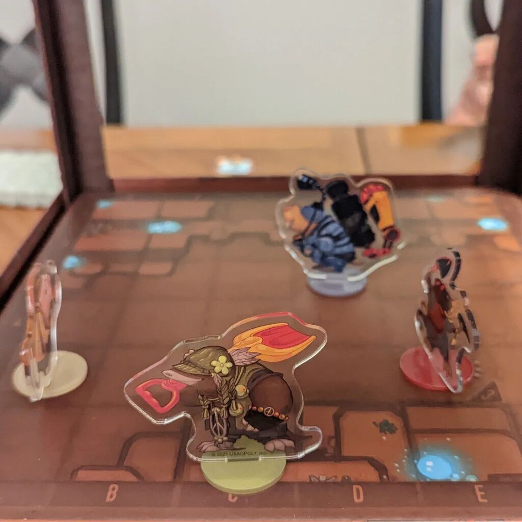 TabletopBellhop's tweet photo. The moles in Mountains Out Of Molehills from @theopgames
#Standee #Standees #Pawns #Movers #PlayingPieces #Moles #AcryicStandees #TheNewTrend #Boardgame #Boardgaming #MountainsOutOfMolehills #ProgrammedMovement #Game https://t.co/nnW534yADD https://t.co/IeQ3C7MMy4