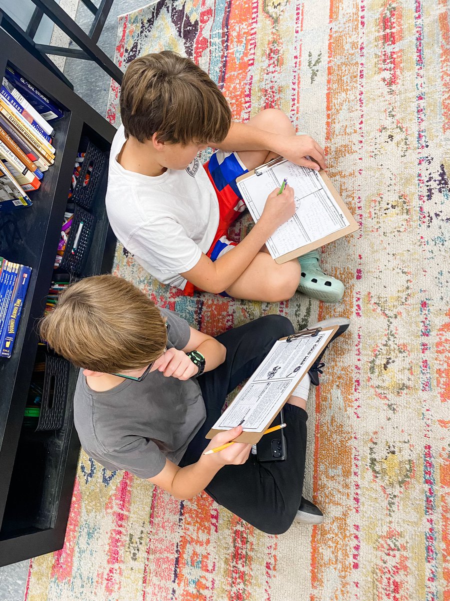 I am back in the trenches today! I had the privilege of facilitating learning for four classes of 6th grade scholars today. They were insightful, funny, kind, and collaborative! I am……..tired. 🫠 #lmslions #MCSlearn