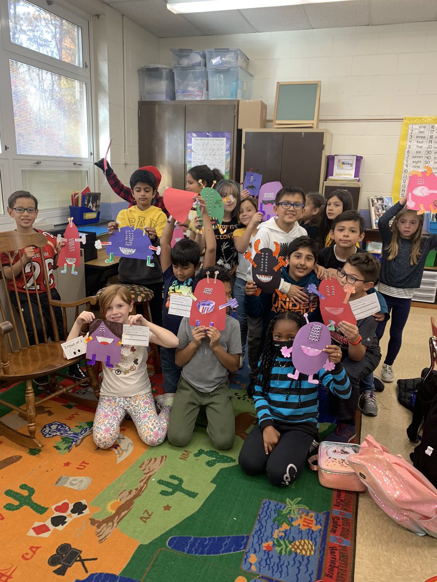 Friday fun creating monster     “eye-rrays” <a href="/CMSmtolive/">CMS Elementary School</a> <a href="/NicoleMusarra/">Nicole Musarra</a> @ashleylopez210