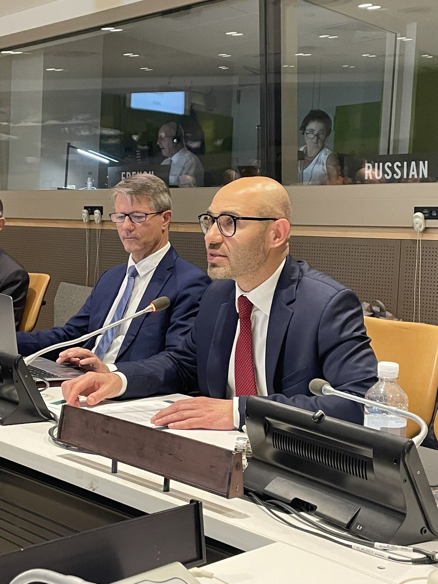 Marcin_Czepelak's tweet photo. Participation in @UN #6thCommittee during #ILW was the last part of my long trip. Int. Law Week was a busy time. Now it’s time to come back home. https://t.co/GgAzST9ffv