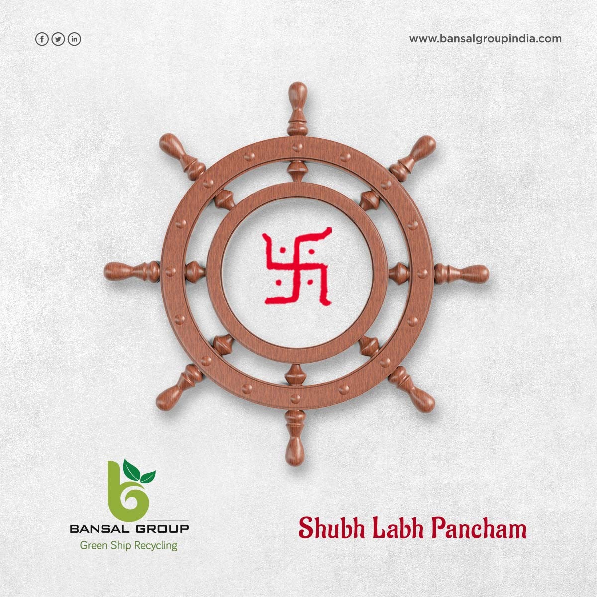 bansal_group's tweet photo. HAPPY LABH PANCHAM
.
.
#bansalgreenshiprecycling #happylabhpacham #labhpancham #ShubhMahurat #bestwishes #LabhPancham2022 #labhpanchamwishes #festivevibes #festive #indianculture #festivaloflights #NewStart #wishes #labhpacham #celebration https://t.co/YqDwxQFuIF