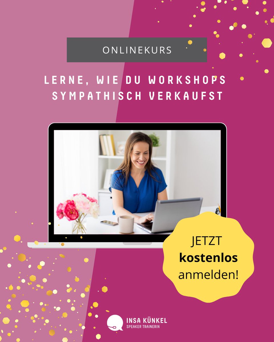 Insa Künkel (@textinsicht) on Twitter photo Und, GRATIS-Ticket schon gelöst? Über 50 wunderbare Expertinnen sind bei meinem neuen #Onlinekurs dabei. Los gehts am Montag. Infos: insakuenkel.com/sympathisch-ve… Freue mich auf dich! 😘Danke für #rt! #expertin, #sombakickstart Und, GRATIS-Ticket schon gelöst? Über 50 wunderbare Expertinnen sind bei meinem neuen #Onlinekurs dabei. Los gehts am Montag. Infos: insakuenkel.com/sympathisch-ve… Freue mich auf dich! 😘Danke für #rt! #expertin, #sombakickstart