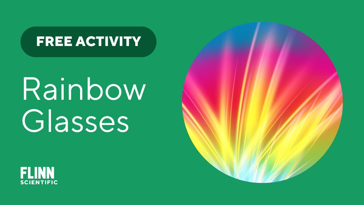 This activity demonstrates how colors are visible to the human eye. 🌈 

Download (PDF): bit.ly/3Svj1JU

#ITeachPhysics #ScienceEducation