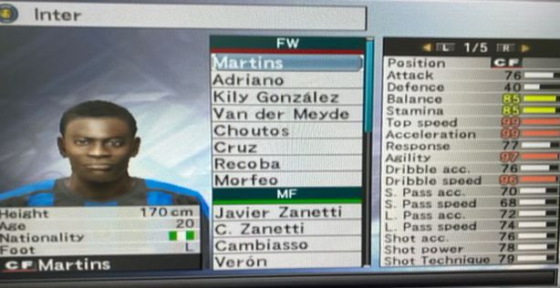 Today the Pro Evo universe celebrates a legend.

Happy Birthday Obafemi Martins and your magnificent acceleration. 