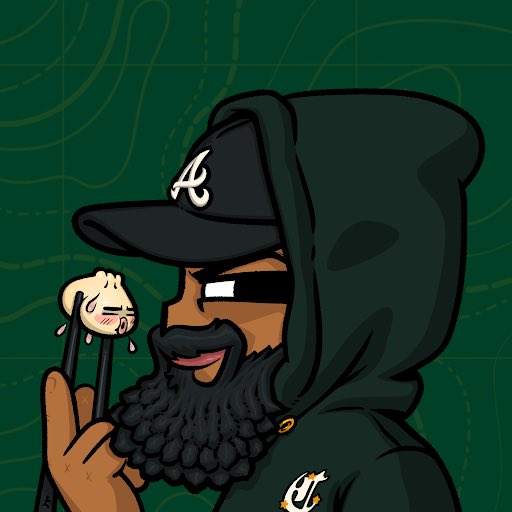 AtownBrown's tweet photo. I will be rocking this #pfp for the foreseeable future. A few of my favorite people in this space @iamdos, @CarbonPrintShop &amp; @backseats_eth all played a part in @SSA_INTL

I am a massive fan of Carbons art and my honorary agent is a true depiction of me in my flow state. I ❤️ it https://t.co/TXNA8JESSj