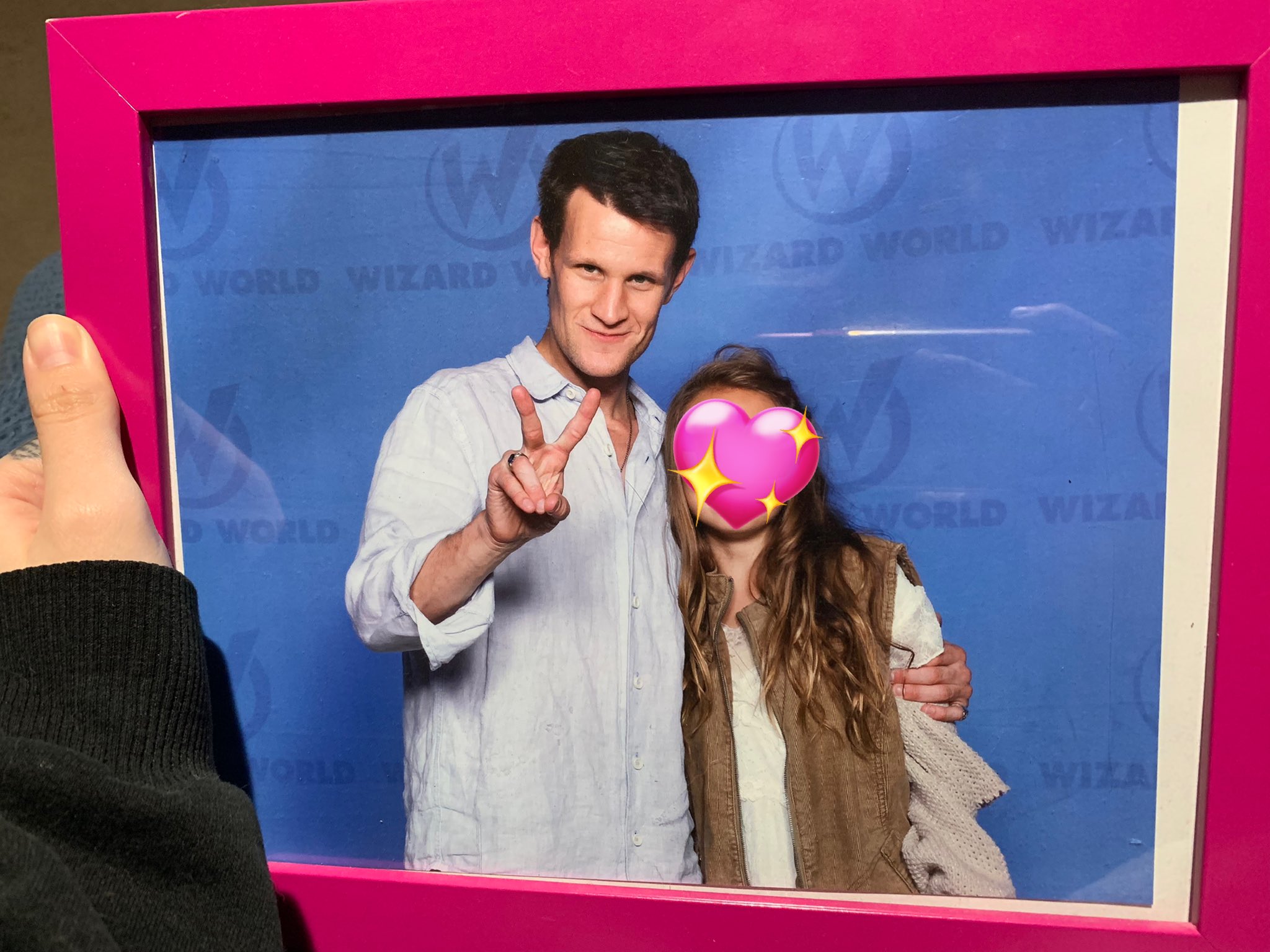 Happy birthday Matt Smith, here s me meeting him when I was 12 