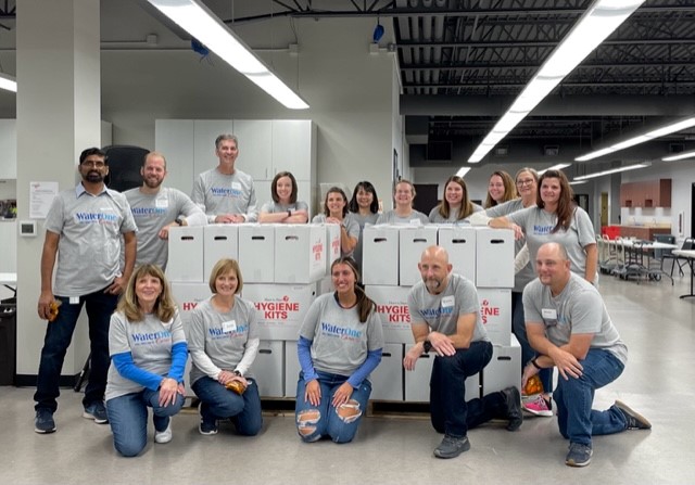 We are so grateful for incredible organizations like @MyWaterOne whose staff came out to our headquarters to assemble hygiene kits! These kits will be distributed to people in need after disaster or crisis. Thank you to all who spent their time helping do good for the world!❤️ 