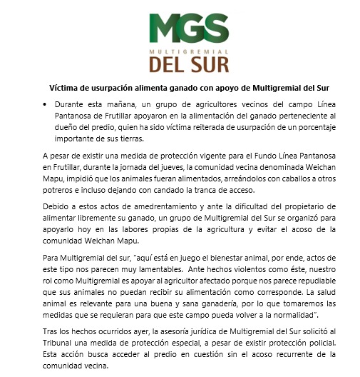 Multigremial del Sur tweet media
