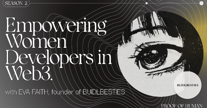kellykim_xyz's tweet photo. 🔴 NEW EPISODE 🔴  w/ @efaithlw, founder of @BUIDLBESTIES

Not just another women in web3 DAO. Buildbesties is empowering women/non-binary devs with a focus on the South-East Asia region.

📺 Watch the full interview: