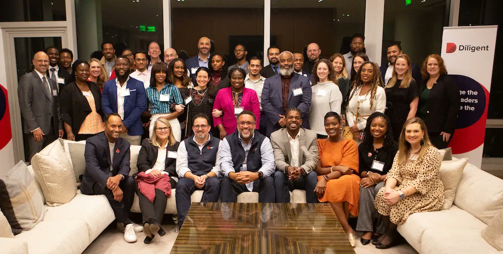 TechnicallyBMR's tweet photo. Part of @diligentHQ's expansion into Baltimore was to train sales and service staff from underrepresented groups via a new program with @SVAhq.

The partners' leaders recently visited Charm City to toast the first Diligent Academy cohort: https://t.co/z7o5IB6kTH https://t.co/mLzpOfkBSD
