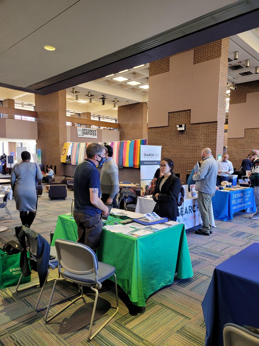 Today @ChiCookWORKS hosted another successful Career Connector Event, connecting Cook County residents to career resources and opportunities with employers! #careerconnector