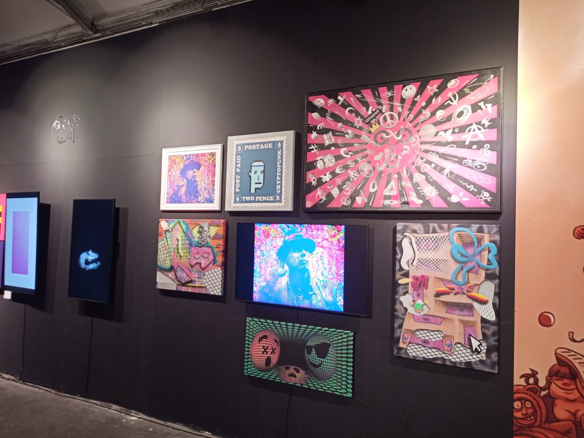collective_flux's tweet photo. Du hast am Wochenende noch nichts vor? Dann komm nach #Köln und besuche unsere Kunst- Ausstellung. Wir zeigen herausragende Künstler, heute und morgen in der ARTYFARTY Galerie!
#köln #cologne #kunstköln #artcologne #cryptokunst #nft #nfts #artyfarty https://t.co/oiLlZUSeZh