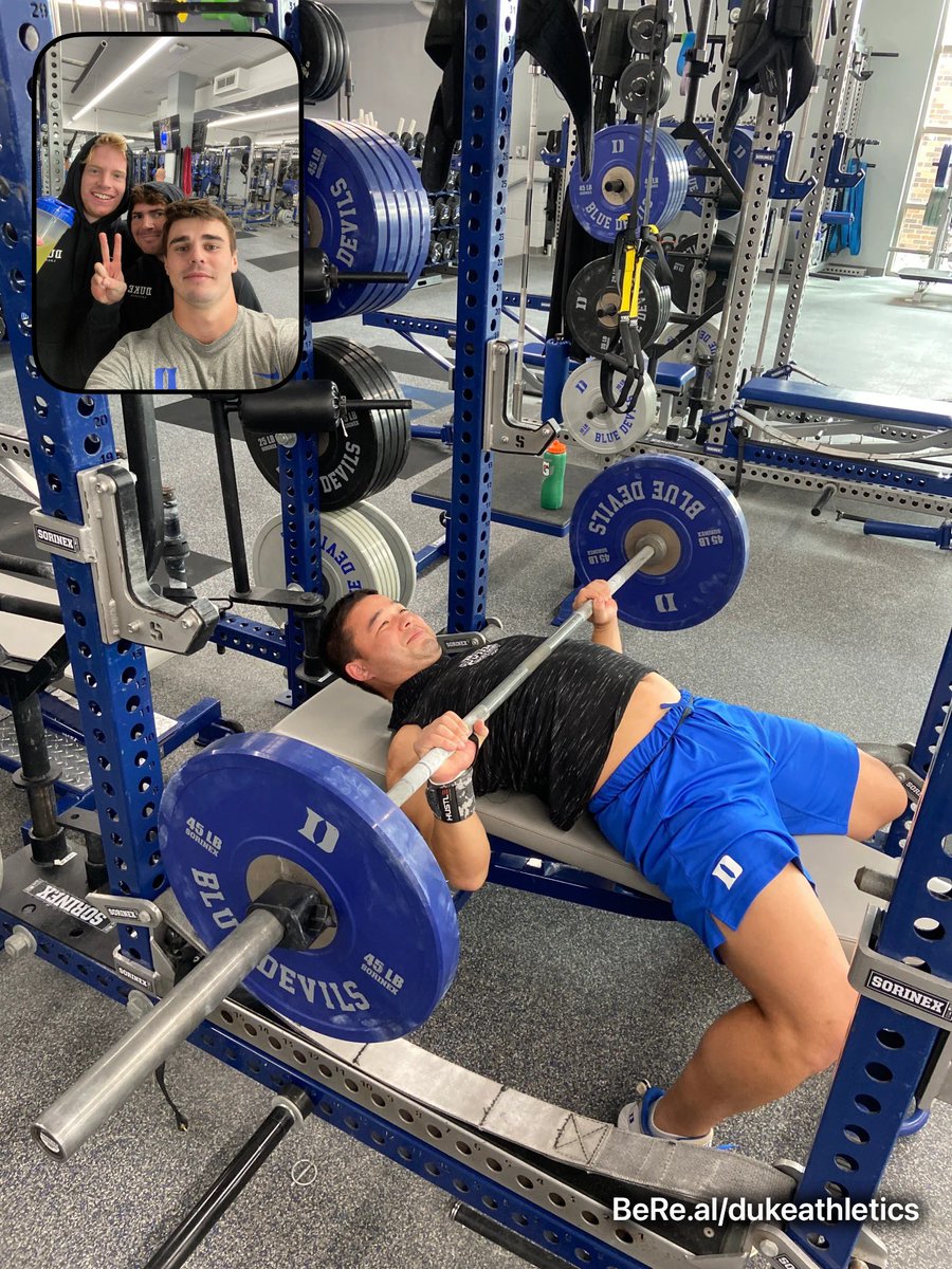 ⚠️ Time to BeReal. ⚠️

Don’t worry, that’s <a href="/jadonkerry/">Jadon Kerry</a>’s warm up weight 🤣