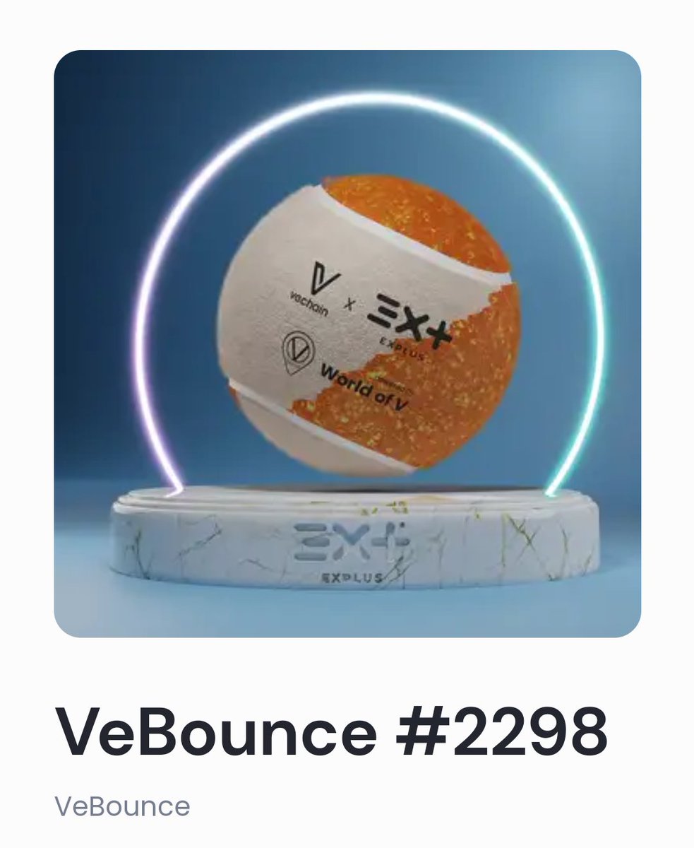 Pixel___NFT's tweet image. worldofv.art/vechain-x-expl…
.
#VeChain #explus #VeFam