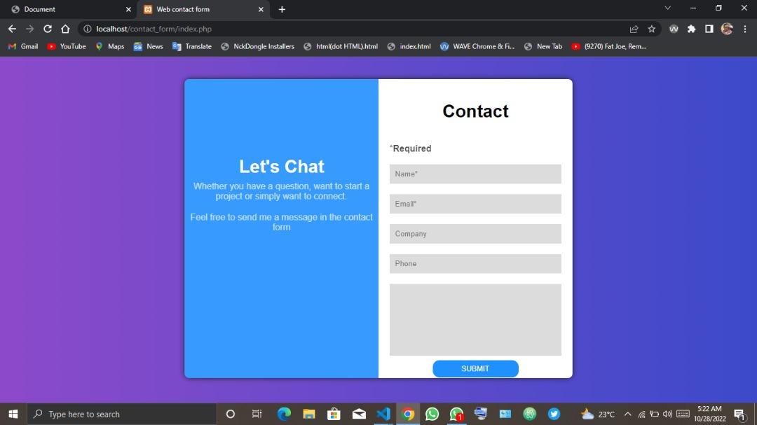 Ivan_webdev's tweet image. Simple form with #HTML, #CSS , #php &amp;amp; #SQL 
#newbie #DEVCommunity