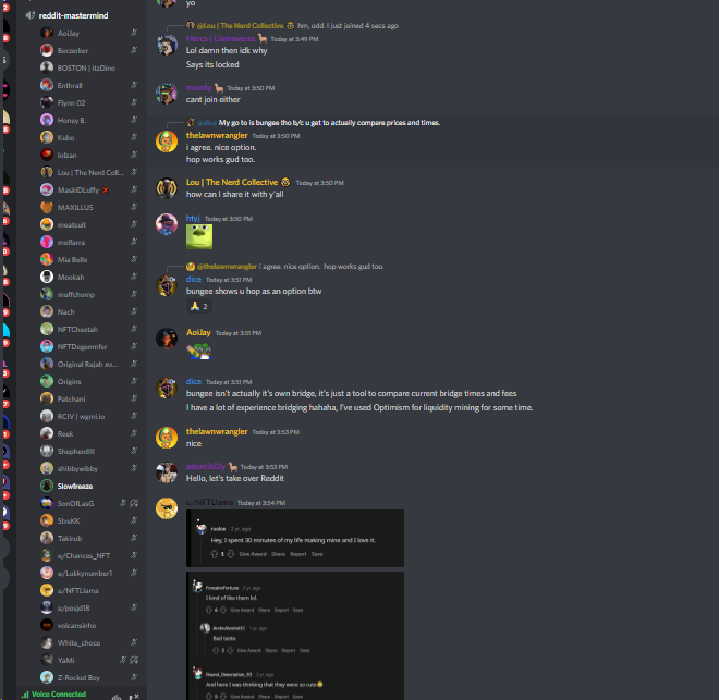 The voice chats are BUMPING. We are talking about Reddit Avatars, the market, and so much more!

Who's joining our discord?
discord.gg/avatarcentral