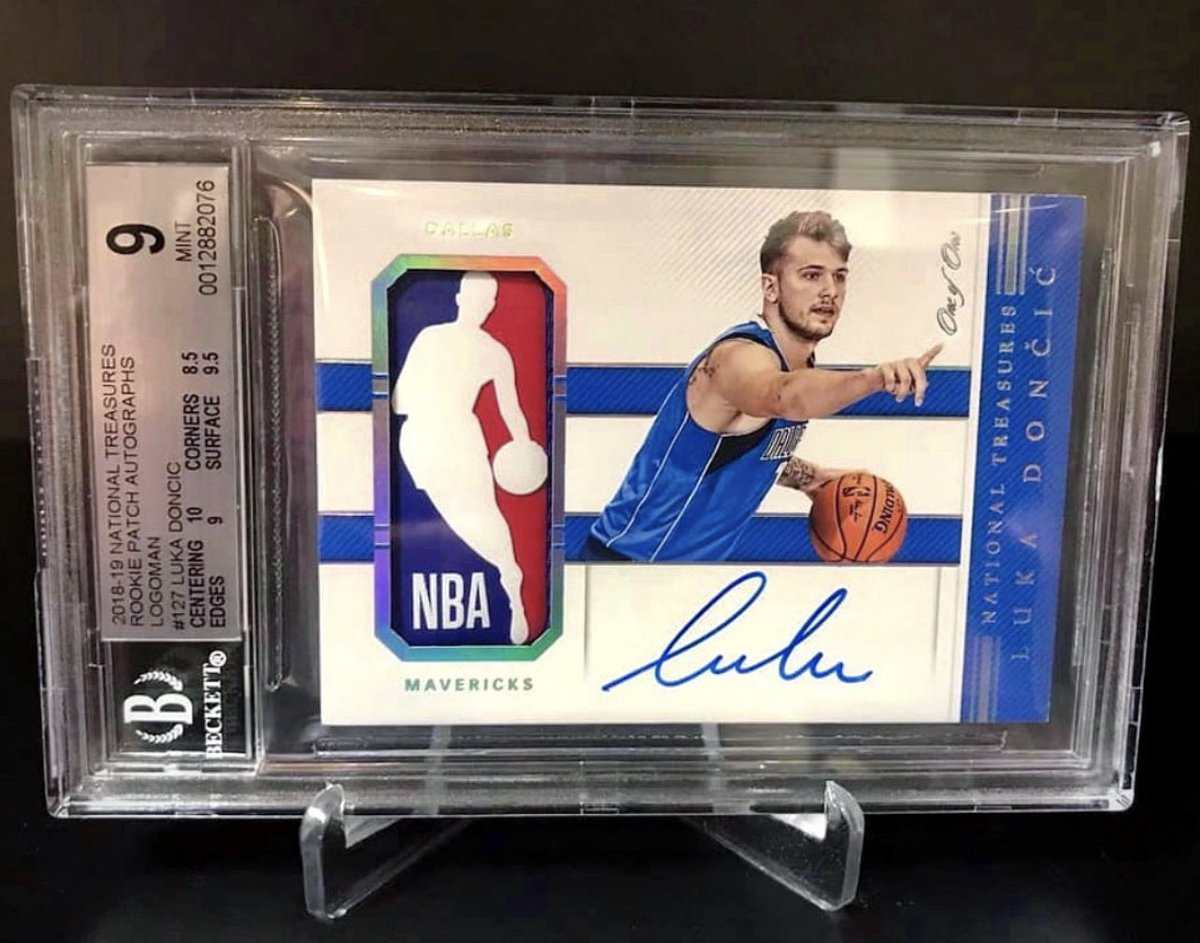 gurucollects's tweet photo. 🚨 BREAKING NEWS 🚨

The 2018 NT Luka Doncic 1/1 Logoman RPA is headed @PWCCmarketplace’s premier auction this month.

This card reportedly sold for $4.6M in March 2021.

This auction will be VERY interesting!! https://t.co/5giIQw1MUX