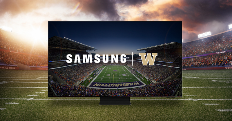 UWAthletics's tweet image. RT for your chance to win tickets to the @UW_Football game on Saturday, Nov. 19, and a team store gift card! Get the #HomeScreenAdvantage with @SamsungUS #NeoQLED TV. #HuskiesHomeScreen gohski.es/UWOfficialRules