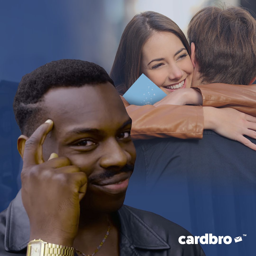 When she thinks you forgot your anniversary, but you already got your CardBro™ pack from last year...  #CardBro #BecomeMoreThoughtful