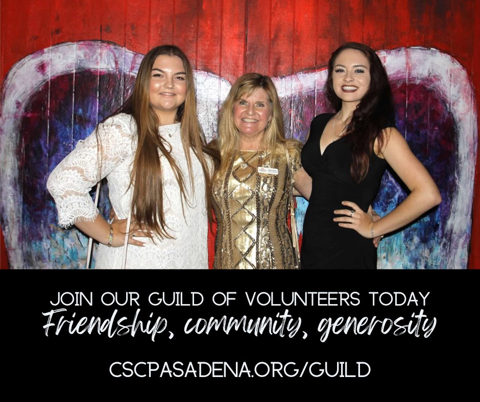 Together, we support Cancer Support Community by volunteering our time to plan amazing fundraising events, and we have fun doing it! Join the Guild today! Visit cscpasadena.org/Guild #Nonprofit #volunteer #support #CancerSupport #fundraising #philanthropy #Pasadena #Cancer