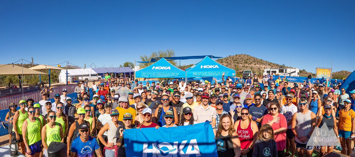 runinrabbit's tweet photo. No better way to kickoff #JavelinaJundred weekend than with a shakeout with the best community ever. Thank you to everyone who joined us, and GOOD LUCK to everyone lining up in the desert tomorrow. 

#runinrabbit #borntorunfree https://t.co/Rnu6LCATMG