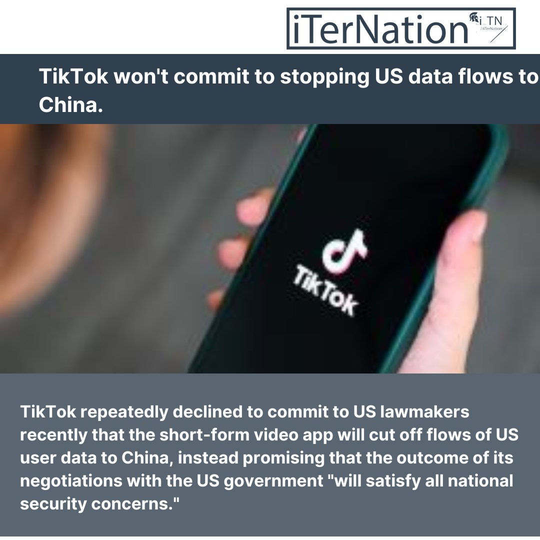 iternation11's tweet photo. TikTok, a bit of fun, or a tool bringing about the future demise of freedom?  Let me know what you think in the comments.

#makesixfigures #programming #coding  #technology #innovation #digital #digitaleconomy #techeducation  #technologyeducation #digitaleducation https://t.co/jB5EmOYCD7