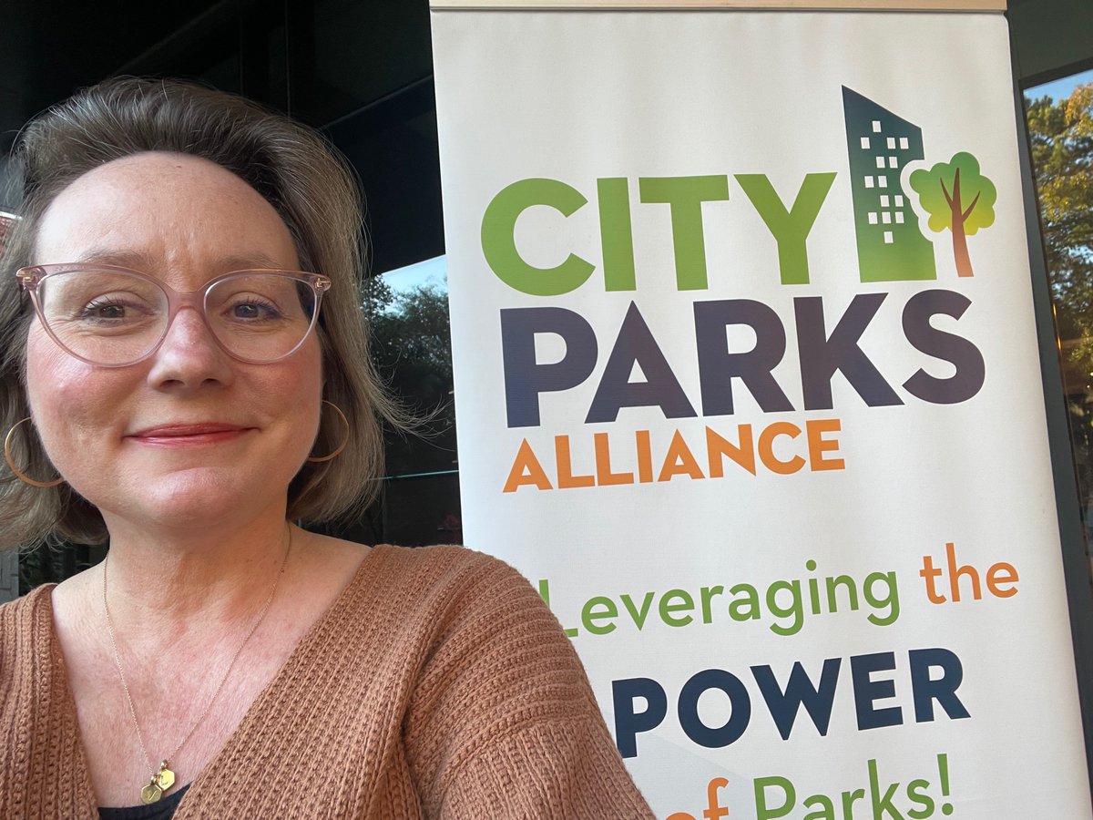 The Institute’s Executive Director, Maura Lout is in Atlanta today at the <a href="/CityParksAll/">City Parks Alliance</a> board meeting to join urban park leaders in advocating for the power of our cities' public spaces!