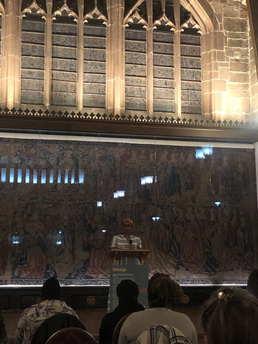 Fantastic evening from <a href="/IniniLtd/">Inini Initiative Ltd</a> <a href="/stmaryguildhall/">St Marys Guildhall (Official Site)</a> with inspiring words and history, research and art. All under the title of Umoja (unity).