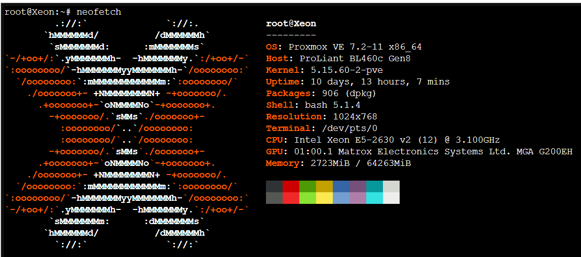 Erstes Hostsystem geht bald in den Betrieb 🥳