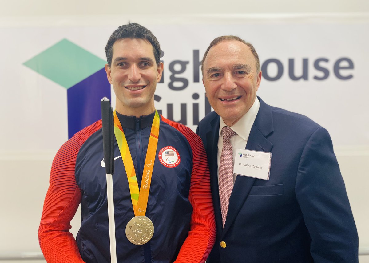 Lighthouse Guild was honored to virtually host the <a href="/USABA/">USABA</a>'s Breakfast with Champions, in recognition of National Blind Sports Month and National #Disability #Employment #Awareness Month.