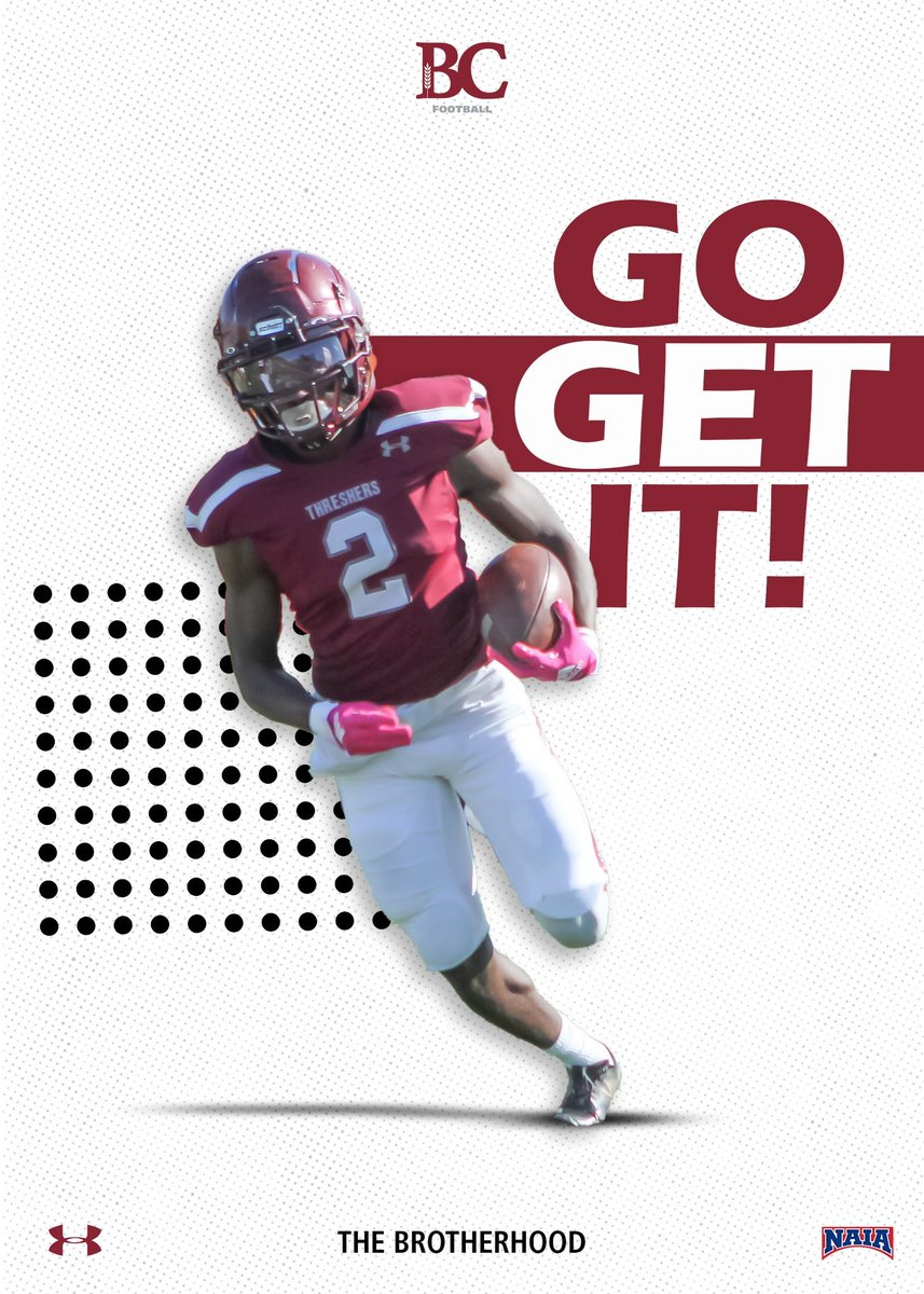 Thanks for the good luck wishes @CoachGrider_BC <a href="/Threshers_FB/">Bethel College FB</a>