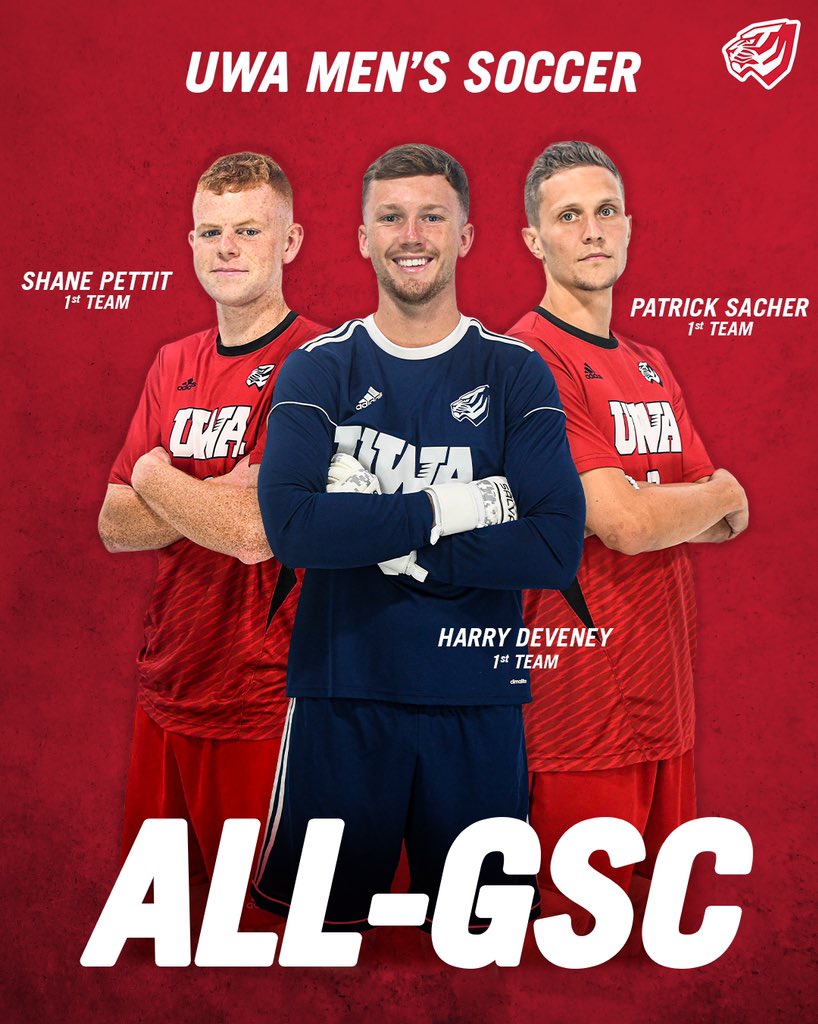Congratulations to Harry Deveney, Shane Pettit, and Patrick Sacher on being named First Team All-GSC! 🐅⚽️

#WeAreWest #WeAreTigers