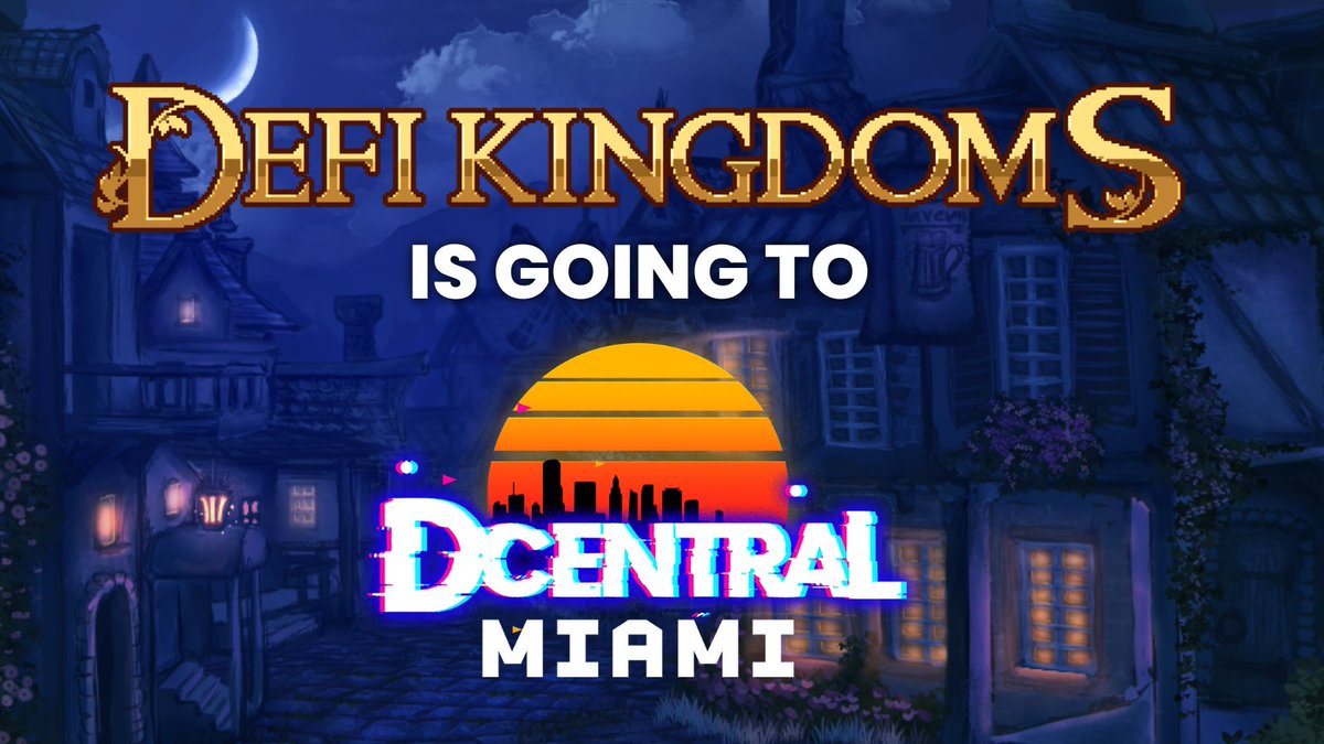 If you missed yesterday's AMA, you might have missed that we're headed to @DcentralCon and we've got tickets to give away so you can come join us! To win a ticket, make sure you're following us, @DcentralCon and make a comment on this post about why you love DeFi Kingdoms!