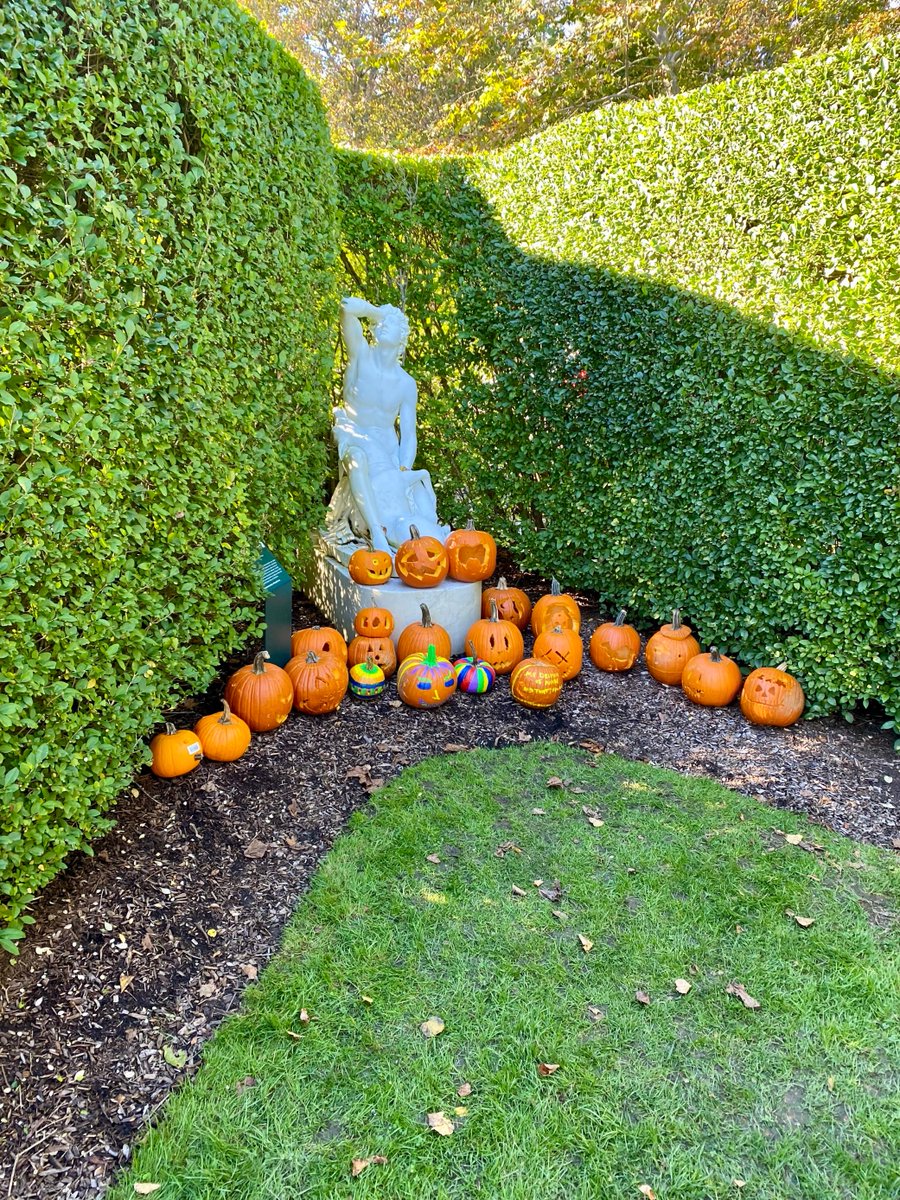 If you're joining us for the Spooky Roam Around Rough Point, look for the pumpkins decorated by NRF staff in the Formal Garden. Tickets are available at the door. Admission is $20, and free for Newport County residents. We hope to see you from 5 to 7 p.m. for a fun, spooky time!