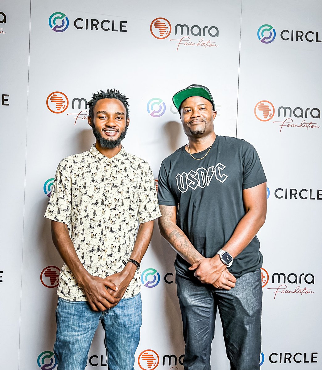 #BuildonCircle

$USDC @TheMARAverse <a href="/circle/">Circle</a> #Africa <a href="/KateKallot/">Kate Kallot</a>
