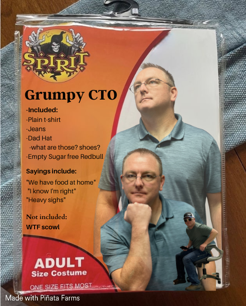 Our CTO has his very own Spirit costume! #IBOUSA #CTO