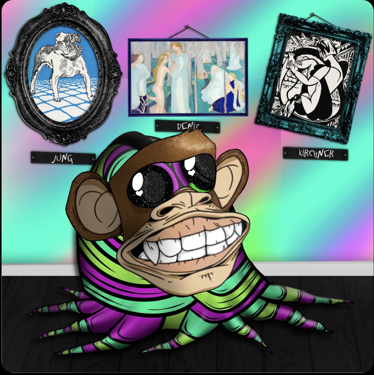 Leon91792999's tweet photo. @SkurpySocial My friend made this! @SquisheesNFT 🙌 https://t.co/rqgCVXfRjU