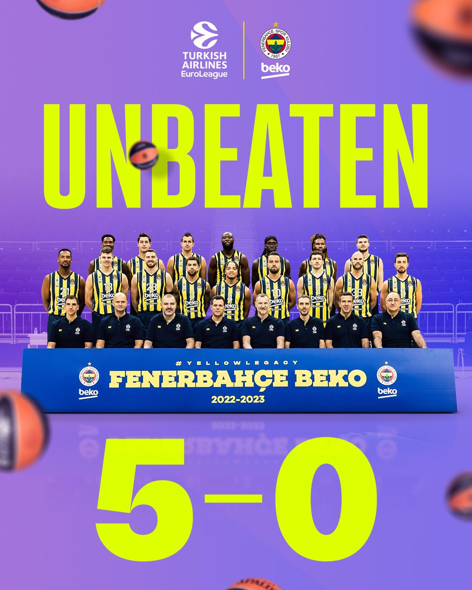 🇹🇷 Euroleague’deki Türk derbisini Fenerbahçe Beko kazandı. Yenilmezler galibiyet serisini 5 maça çıkardı. 🏀 Maç sonucu: Anadolu Efes 79-88 Fenerbahçe Beko S. Wilbekin 25 sayı M. Guduric 19 sayı J. Motley 11 sayı