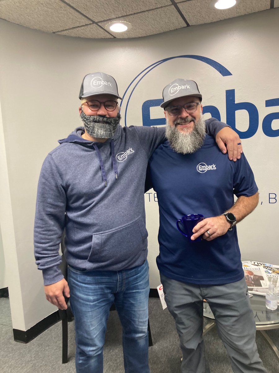 EmbarkIT's tweet image. The team at #EmbarkIT HAD to partake in some early #Halloween fun today at work. Please enjoy Tyler as Jason, the resemblance is uncanny. A Christmas Clown, a "Cereal killer," an injured soccer player, and an unofficial "Crowtagonist" from the unreleased video game "Crowsworn."