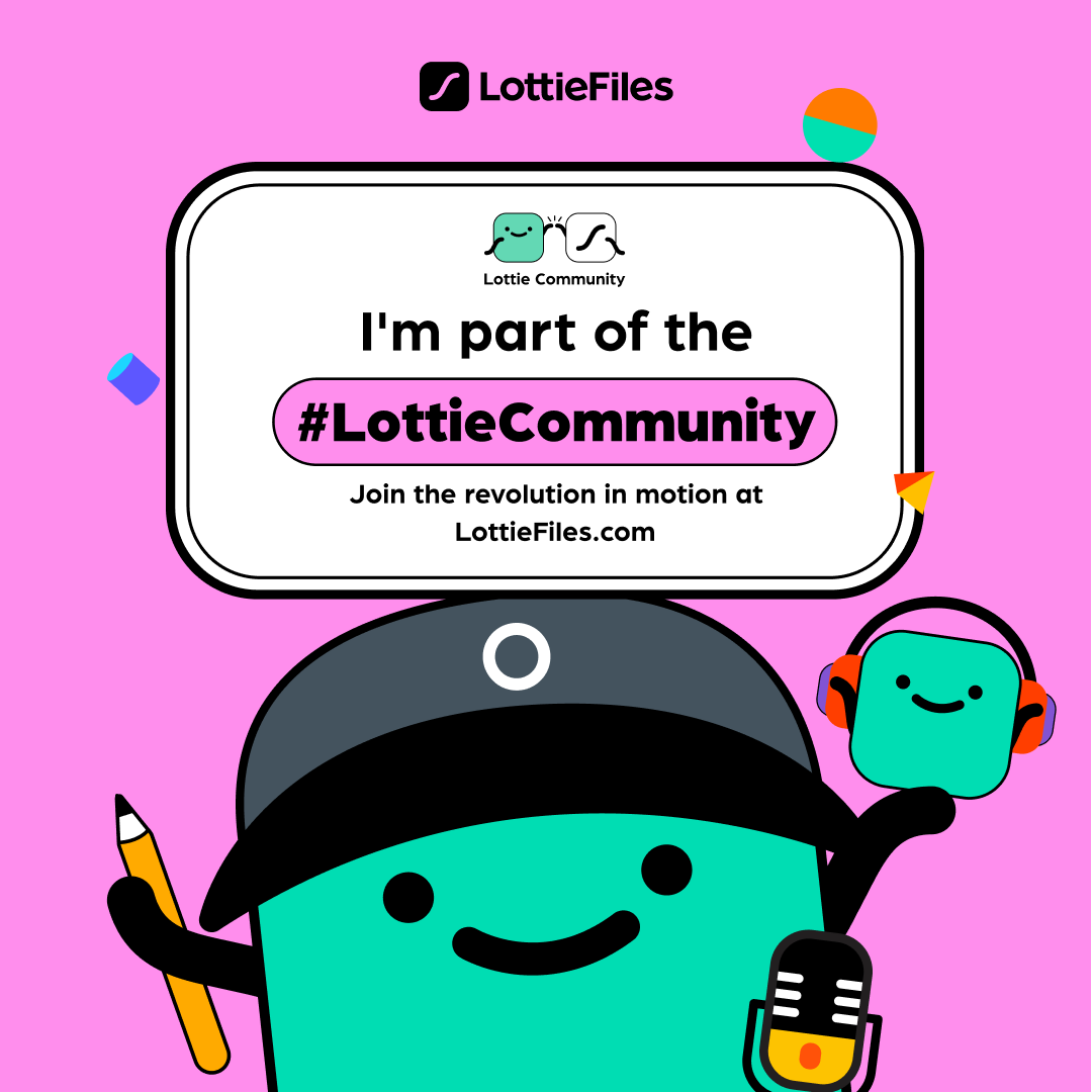 Happy to join #LottieCommunity! A great animation format and tool kit to handle animations on the web, mobile, and Alexa devices ;) <a href="/LottieFiles/">LottieFiles</a> <a href="/alexadevs/">Alexa Developers</a>