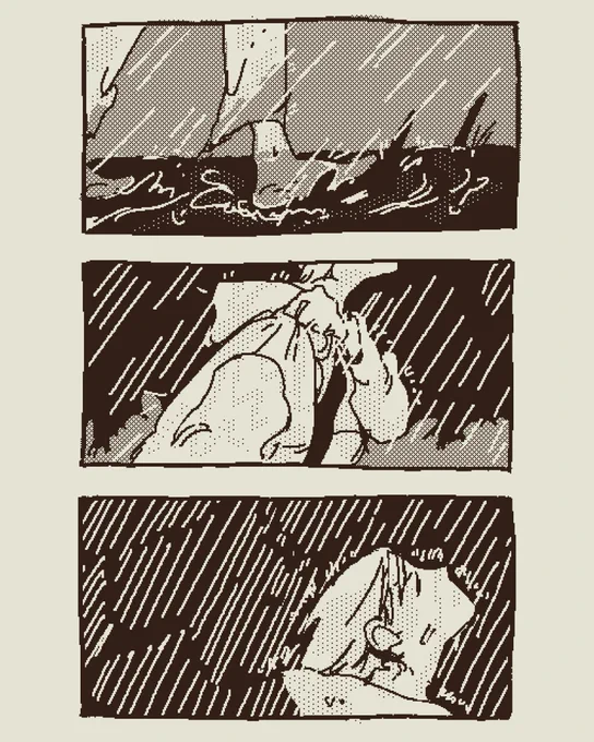 a rainy page from toward the end of signals ⛈️ 