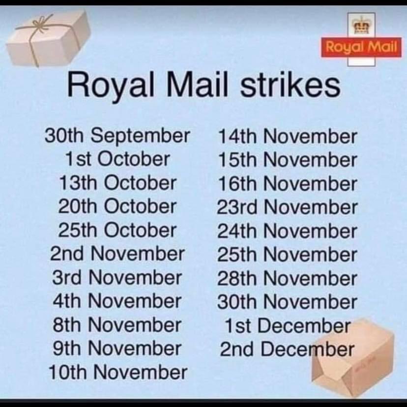 For info #postalstrikes