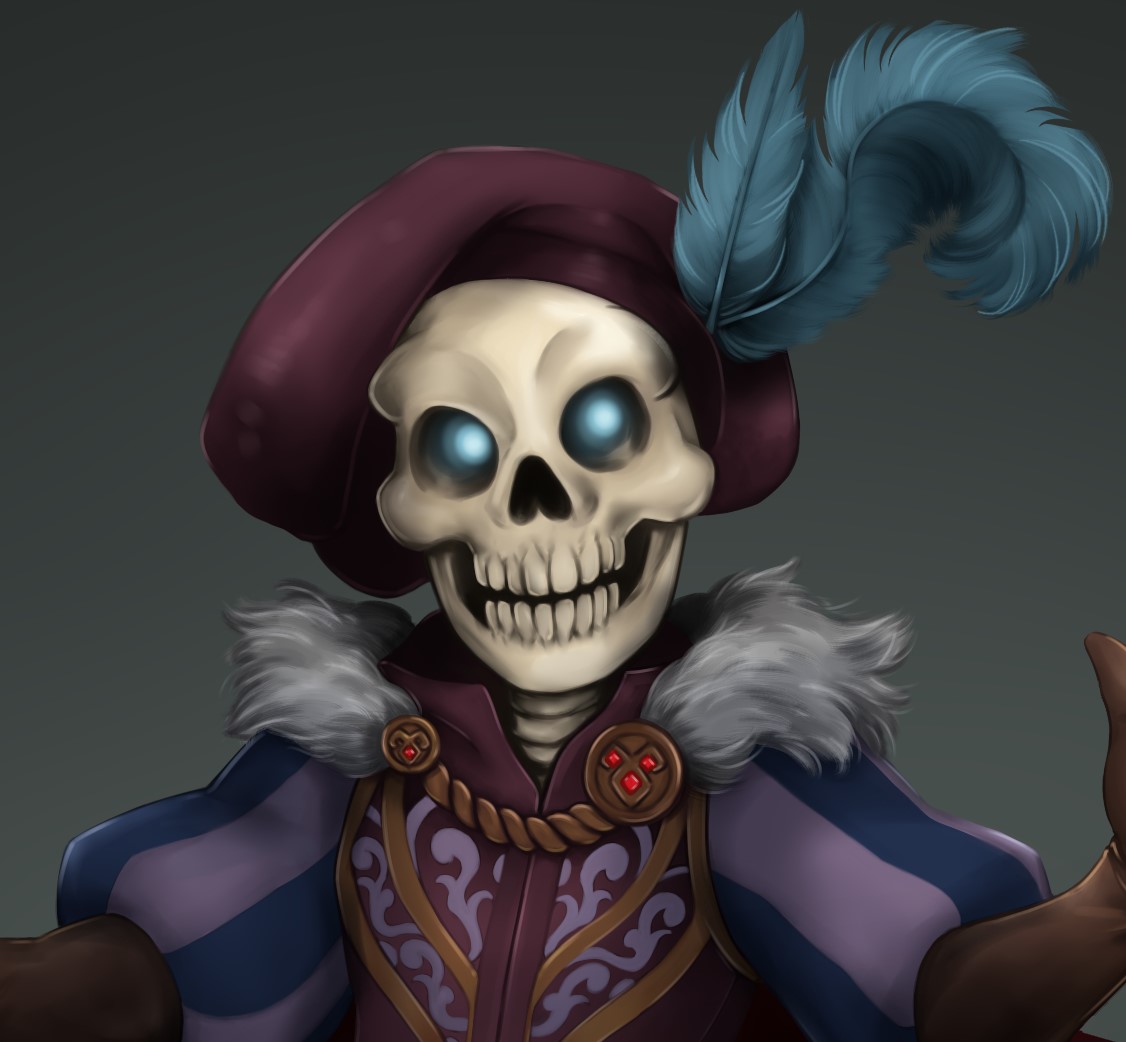 cf_kun50's tweet photo. Meu Osteon pra campanha de T20 #RPG #Tormenta20 #Osteon #Bardo #BARD https://t.co/T536HZLLkS