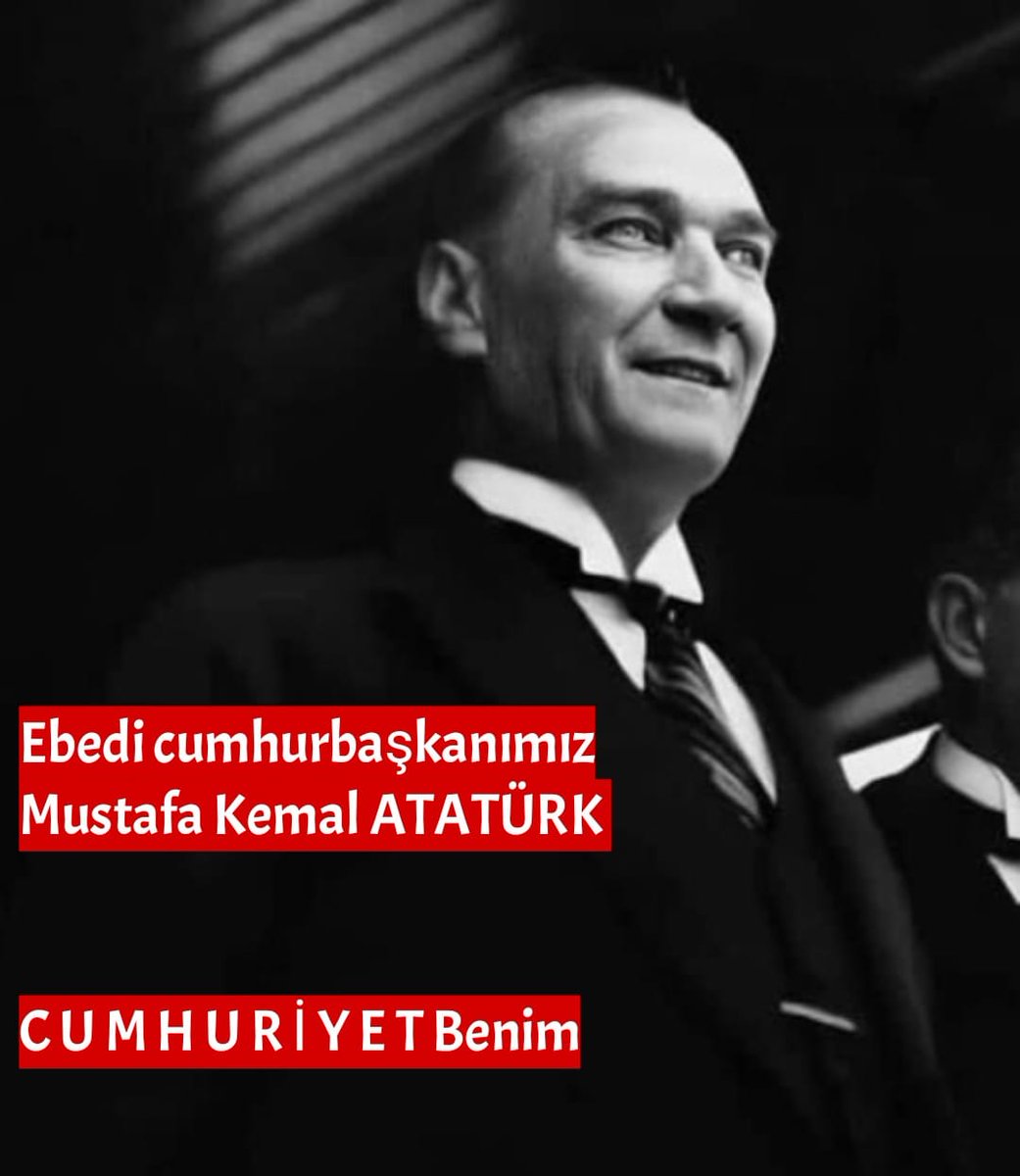 Hakkın ödenmez, minnettarım canım Atam.❤️ C U M H U R İ Y E T Benim 🇹🇷