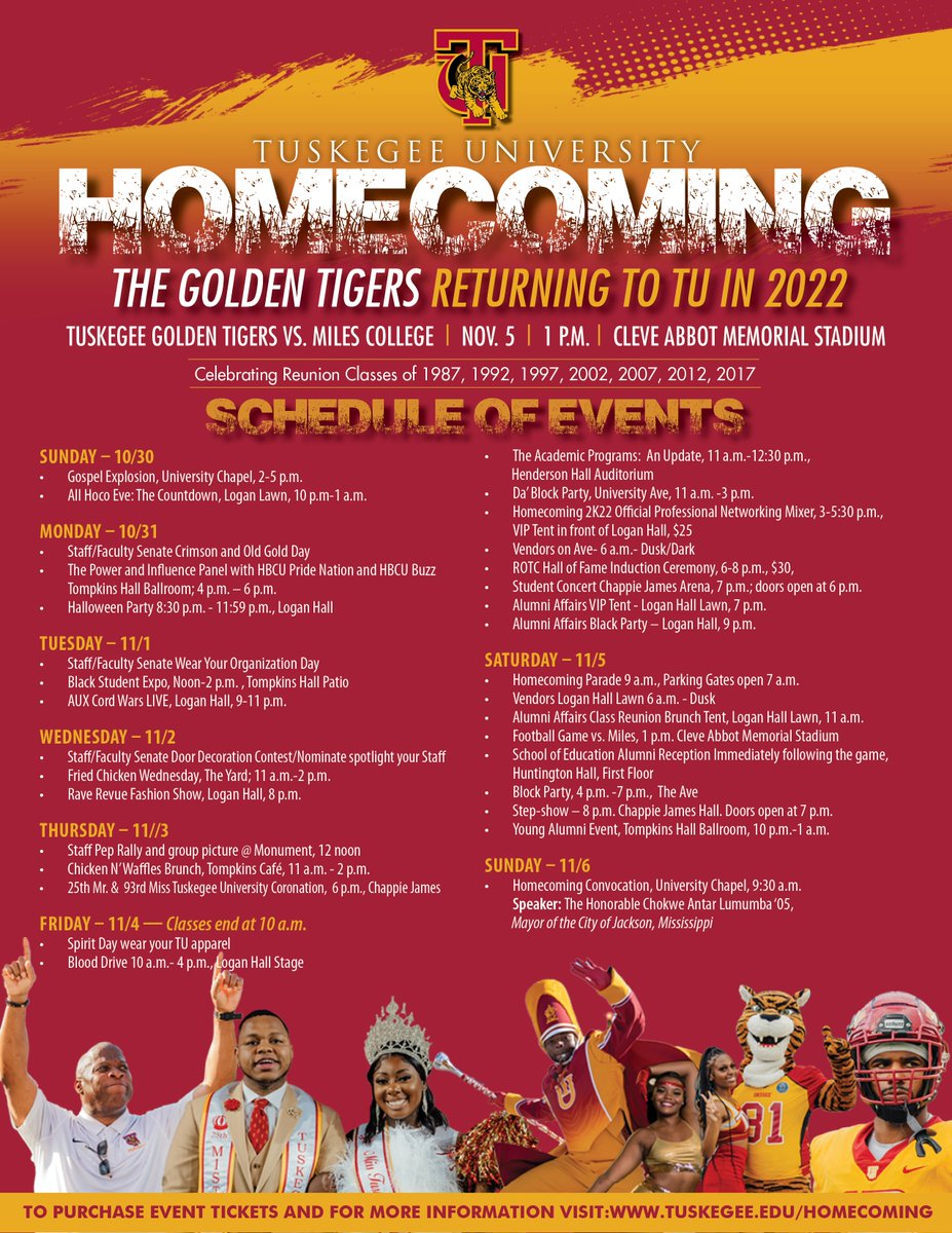 Tweet by TUSKEGEE UNIVERSITY