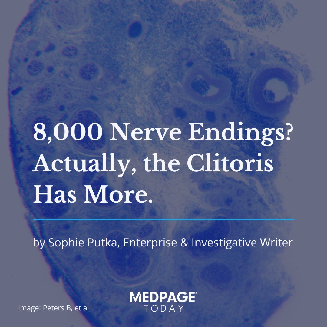 The oft-cited claim that there are more than 8,000 #nerveendings in the #clitoris comes from a 1976 book, in reference to a study of cows. No one had fact-checked that claim in humans -- until now.🧵 #SexMed22 medpagetoday.com/meetingcoverag… @SophNaama