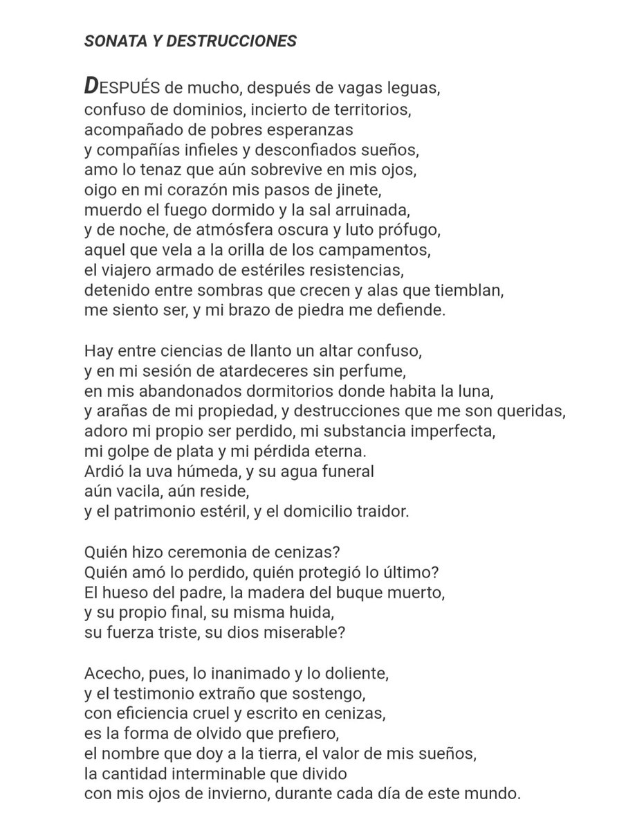 Este maravilloso poema de Neruda...