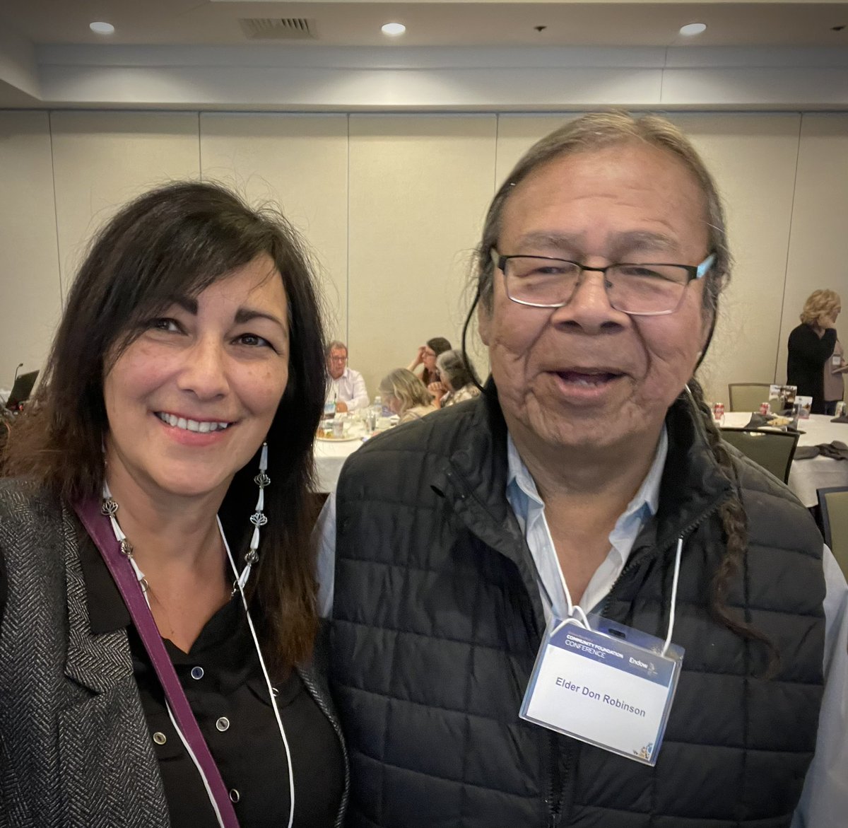 dianeroussin007's tweet photo. Kitchi Miigwech Elder Don Robinson for his guidance and support to @wpgfdn on our #IndigenousPhilanthropy journey ๐ชถ
#EndowMb https://t.co/1apMOe5tQv