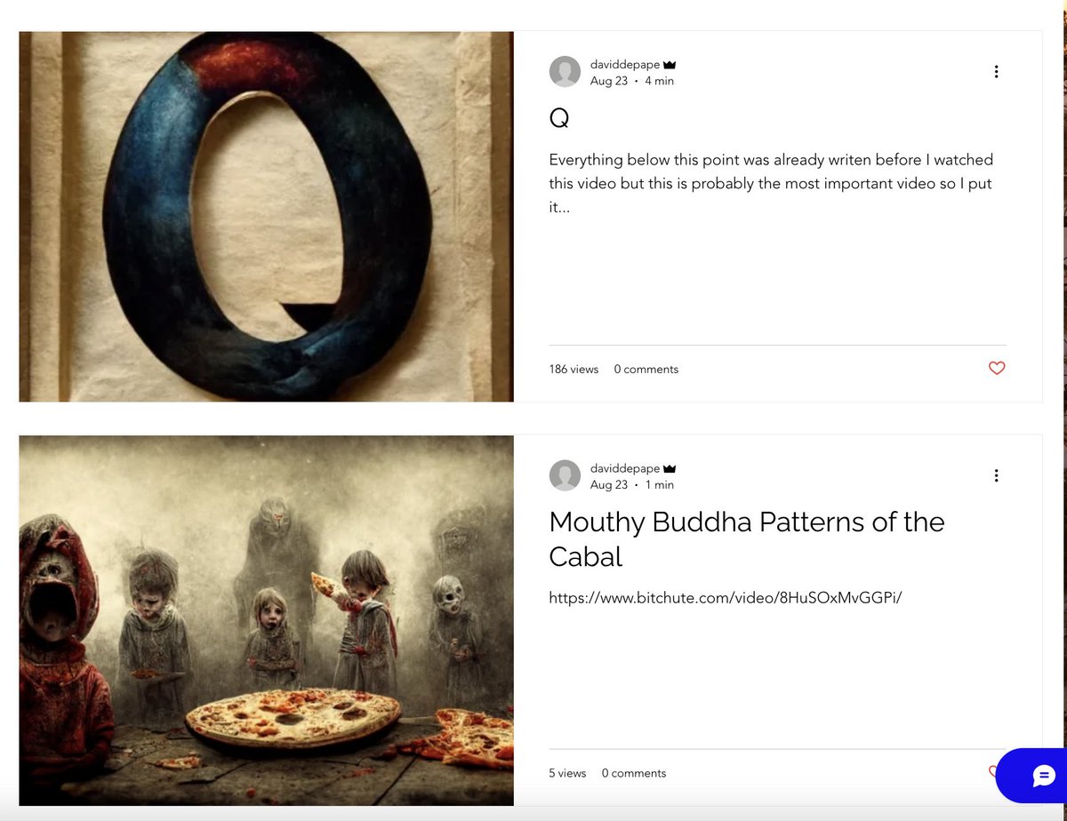 Erin Gallagher on Twitter "Fall of the Cabal... bunch of Q stuff. A lot of his thumbnail images