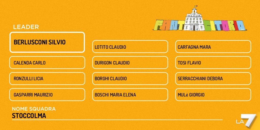 #fantacitorio ⁦<a href="/welikeduel/">Propaganda Live</a>⁩ ⁦<a href="/Fanta_citorio/">Fantacitorio Official</a>⁩